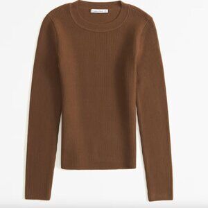 Abercrombie Long-Sleeve Ottoman Crew Top size Small